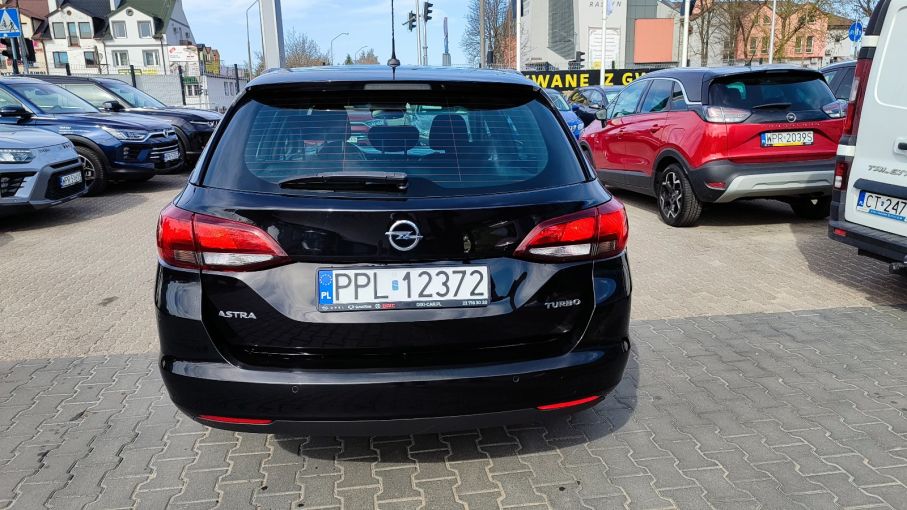 Opel Astra K 1.4T Niski Przebieg Kolor Ekran Serwis ASO Gwarancja 9