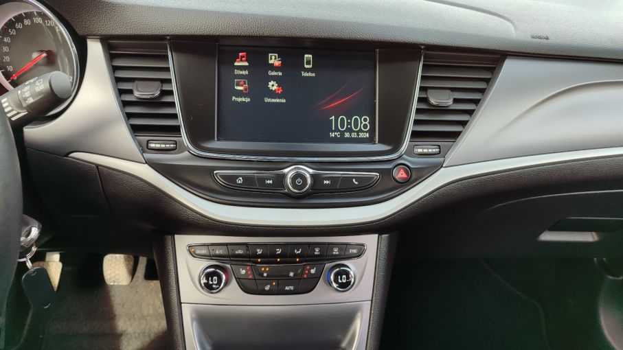 Opel Astra K 1.4T Niski Przebieg Kolor Ekran Serwis ASO Gwarancja 19
