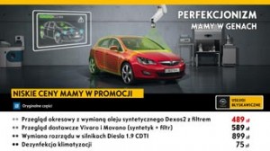 Promocje w serwisie Opel